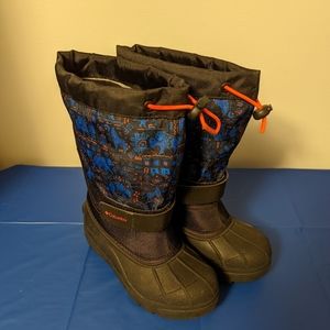 Boys Size 3 Columbia Powderbug Winter Boots Never Worn